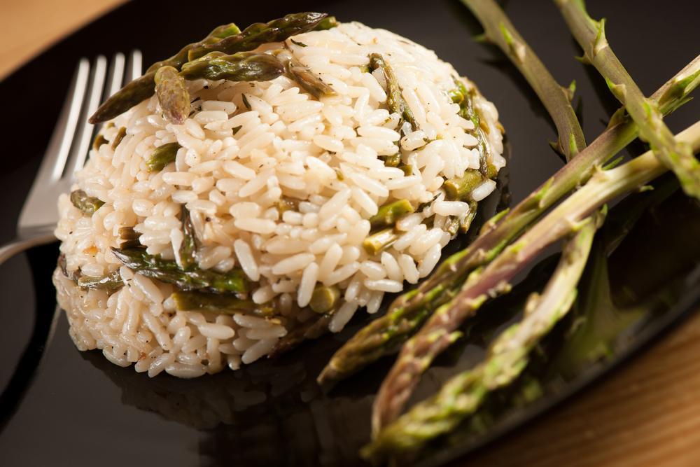 Wild Asparagus Risotto