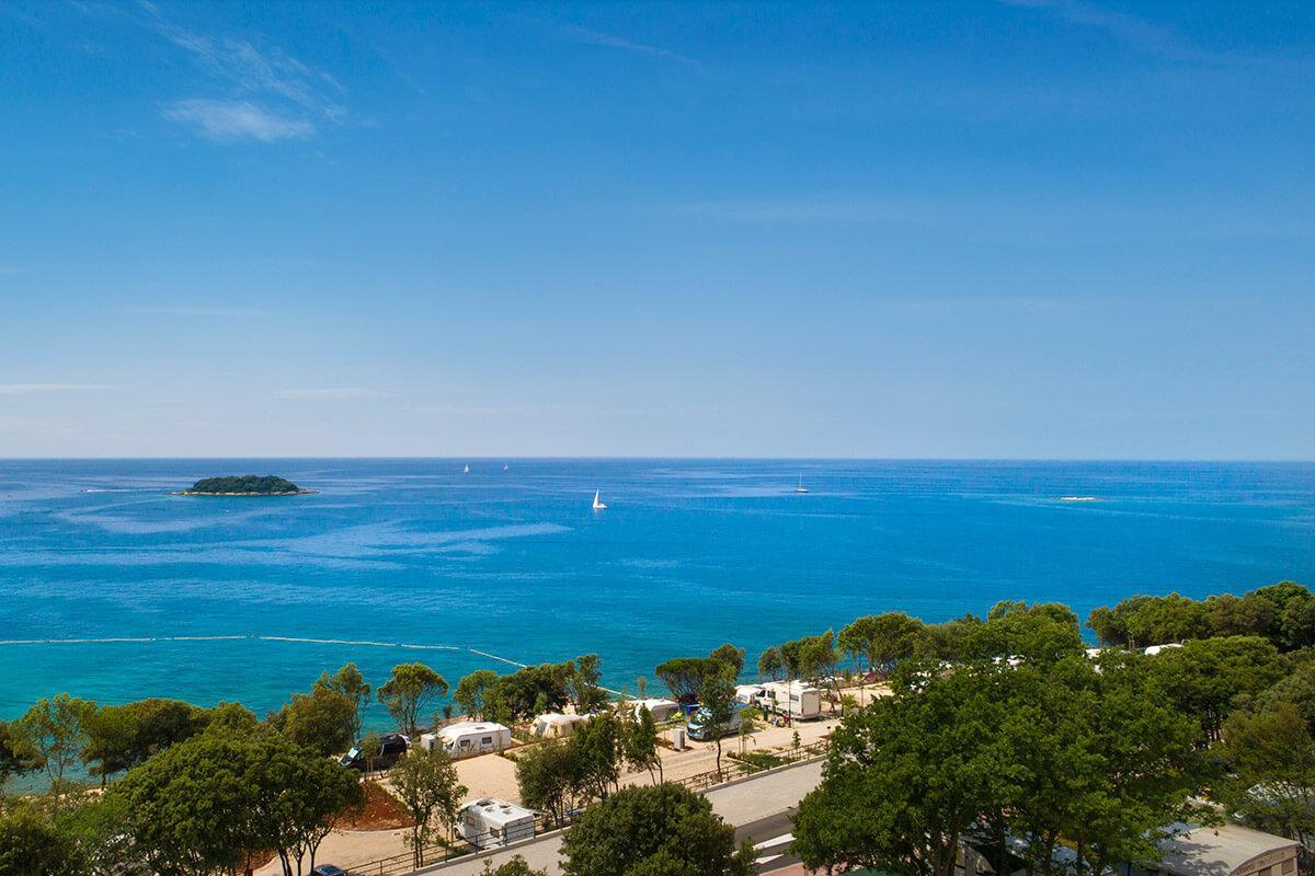Istra Premium Camping resort pitches nearby sea