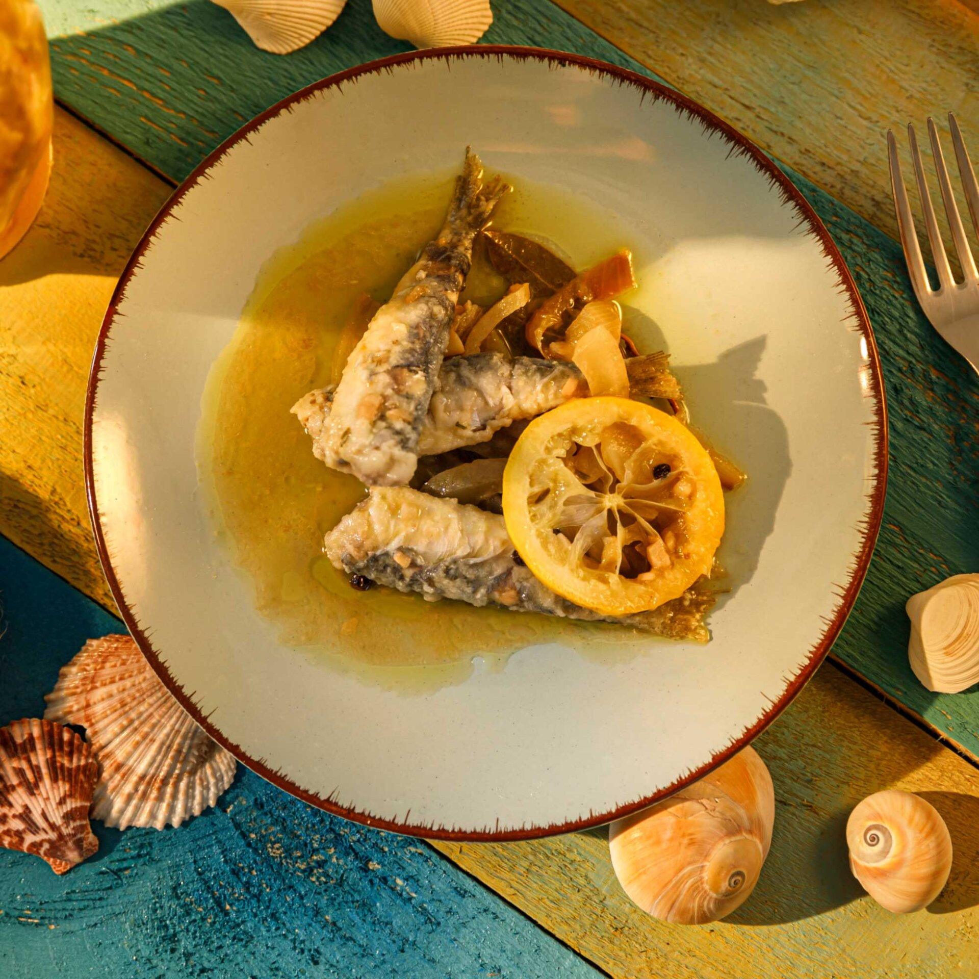 Marinated sardines