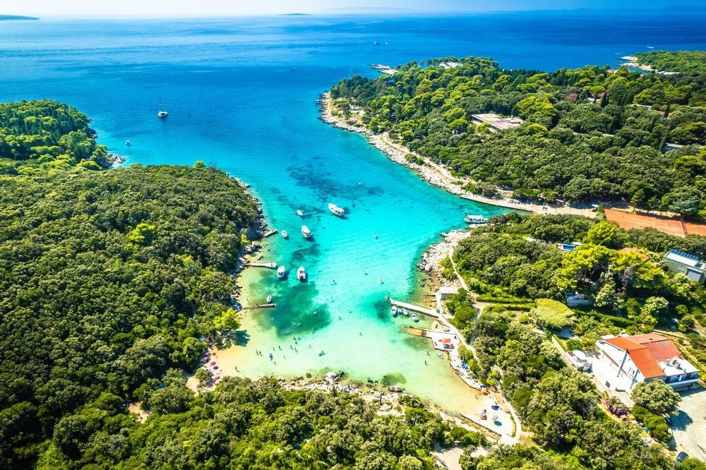 Plaža Suha Punta na otoku Rabu