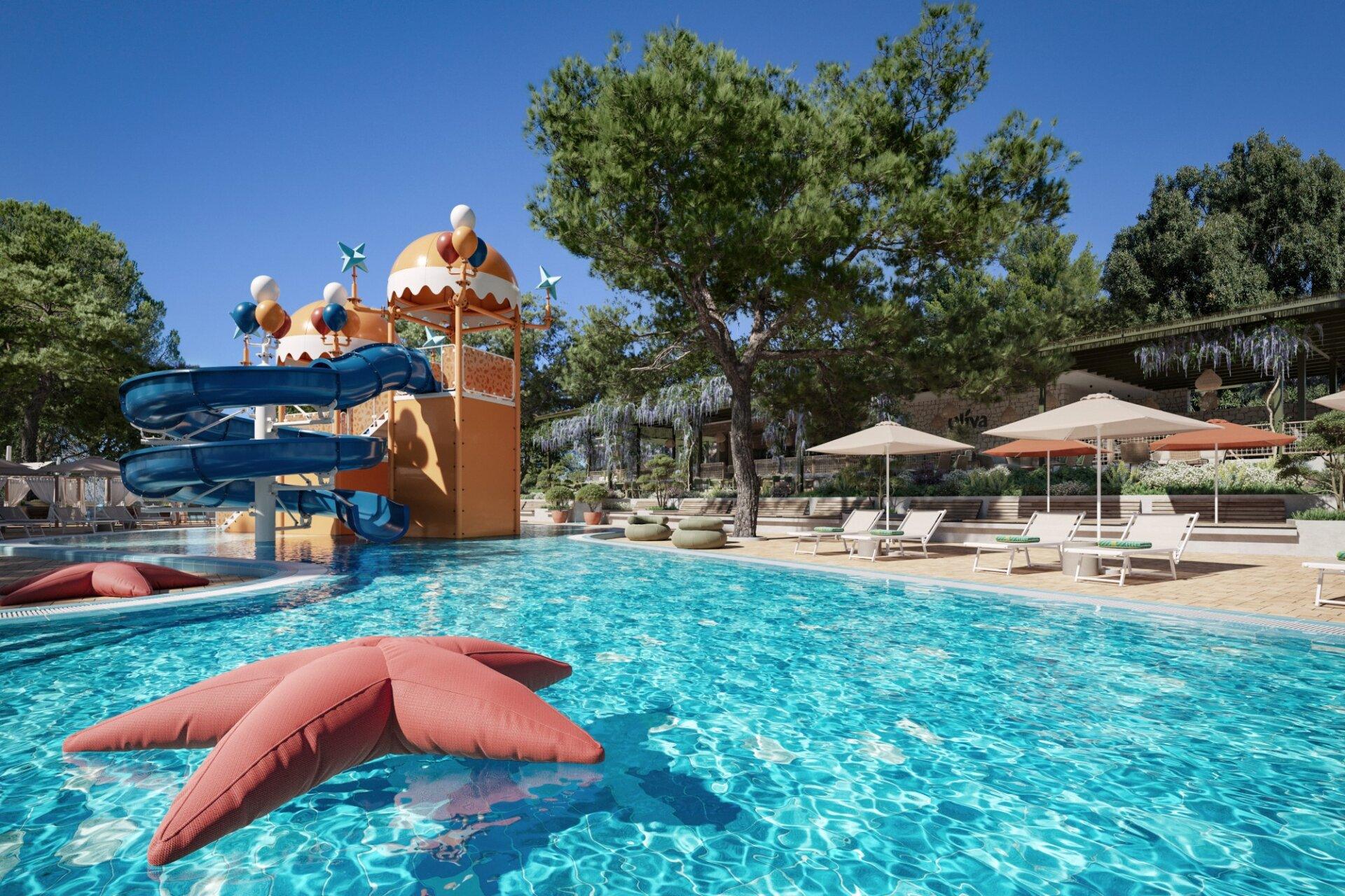 Valamar Amicor Green Resort Aquamar family aquapark
