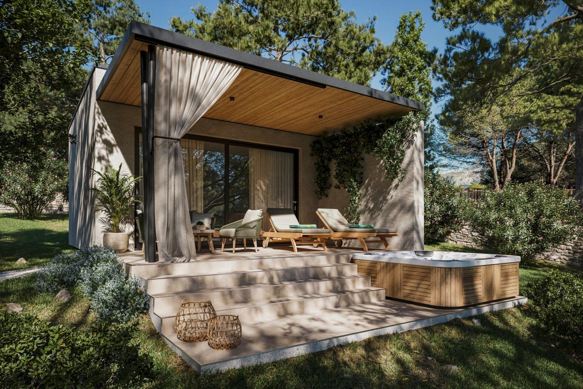Valamar Amicor Green Resort Villa with terrace and jacuzzi