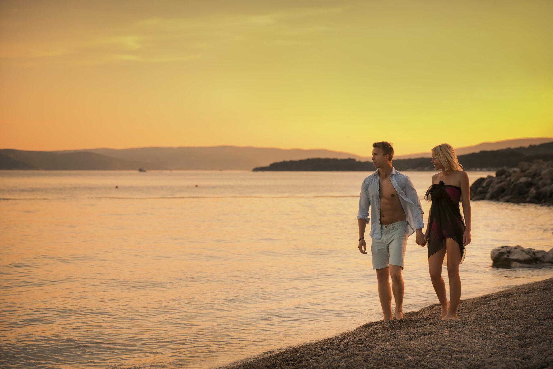 Sonnenuntergang in Kroatien 