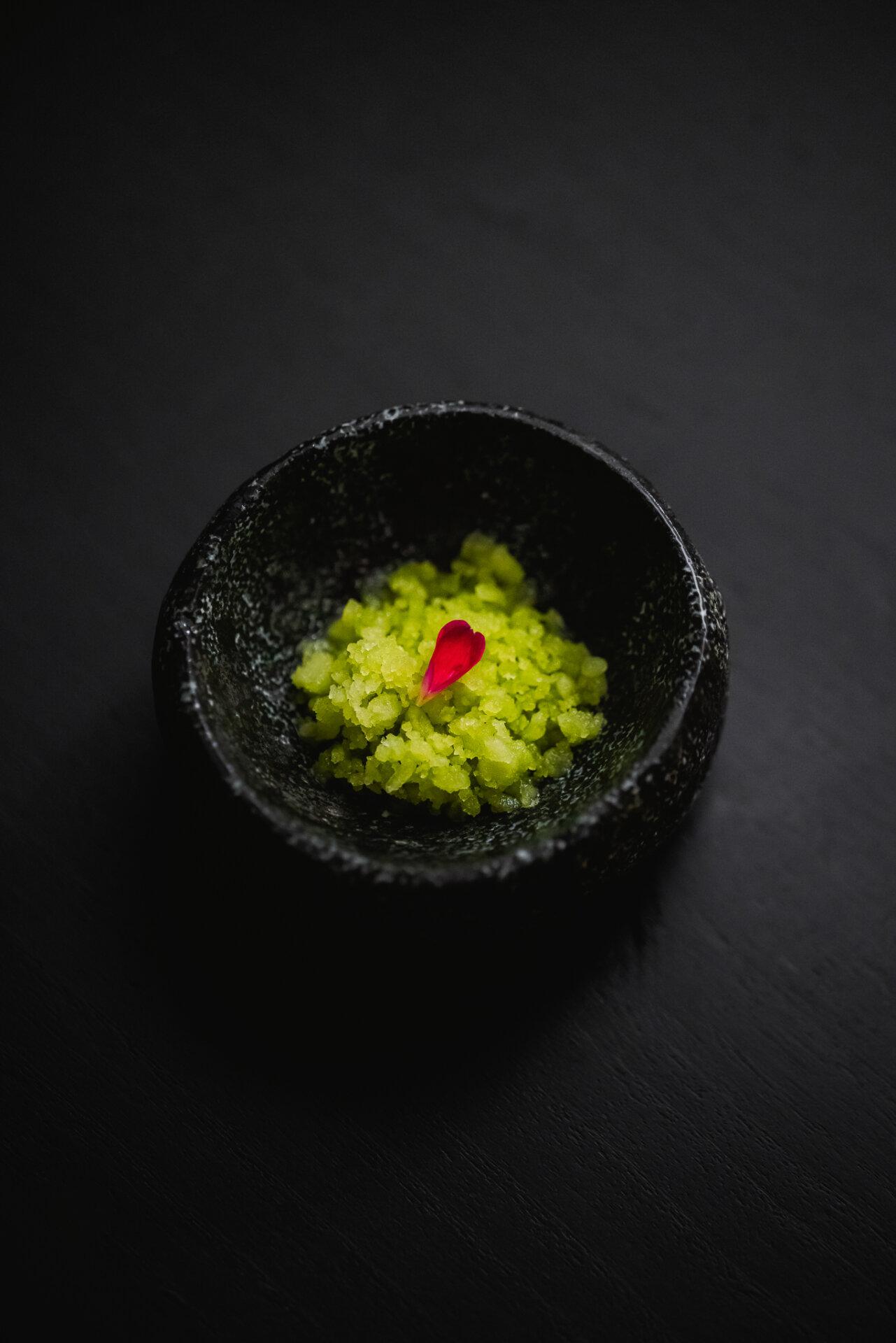 Fig leaf granita