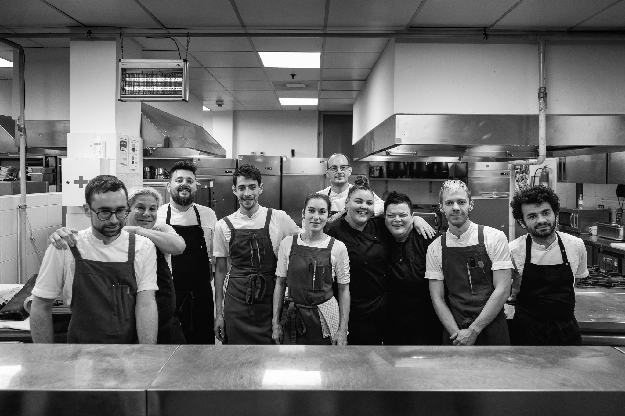 Ana Roš and Spinnaker culinary team