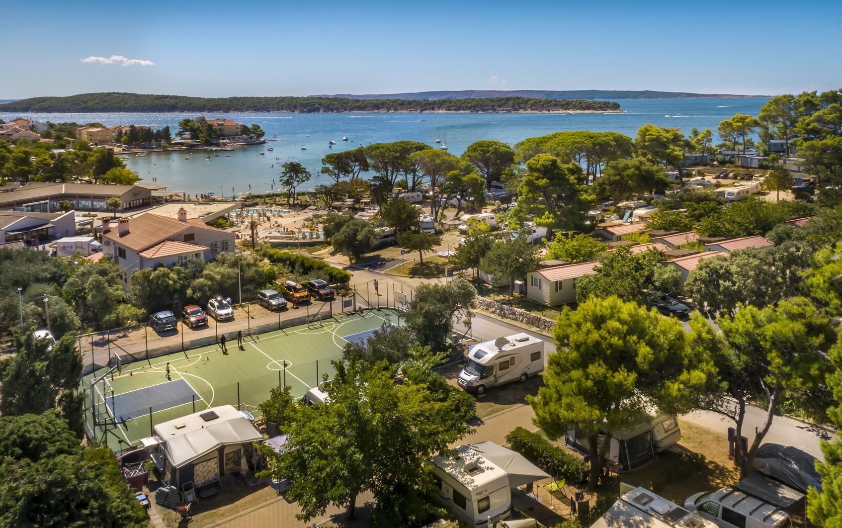 Padova Camping Valamar auf der Insel Rab