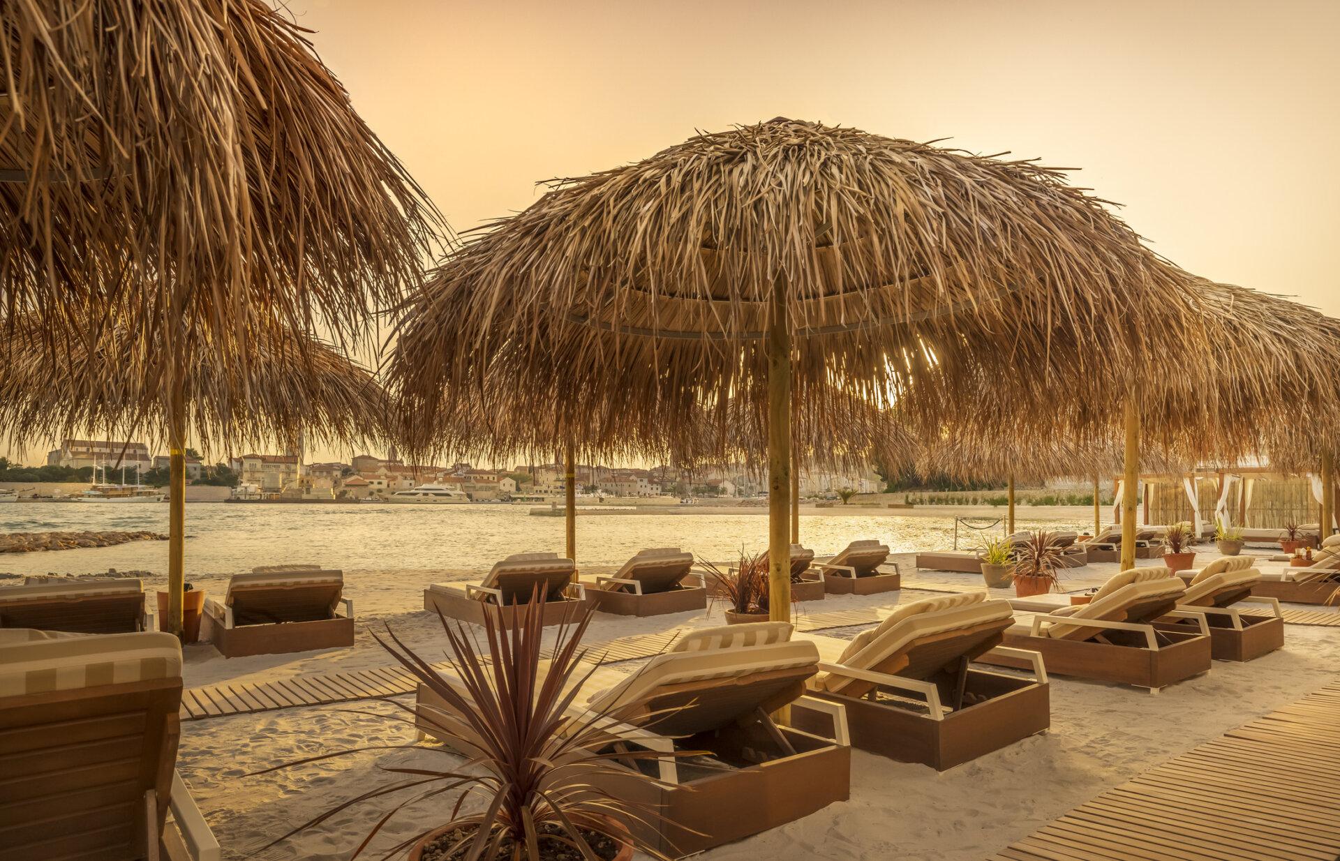 Valamar Padova Hotel sandy beach