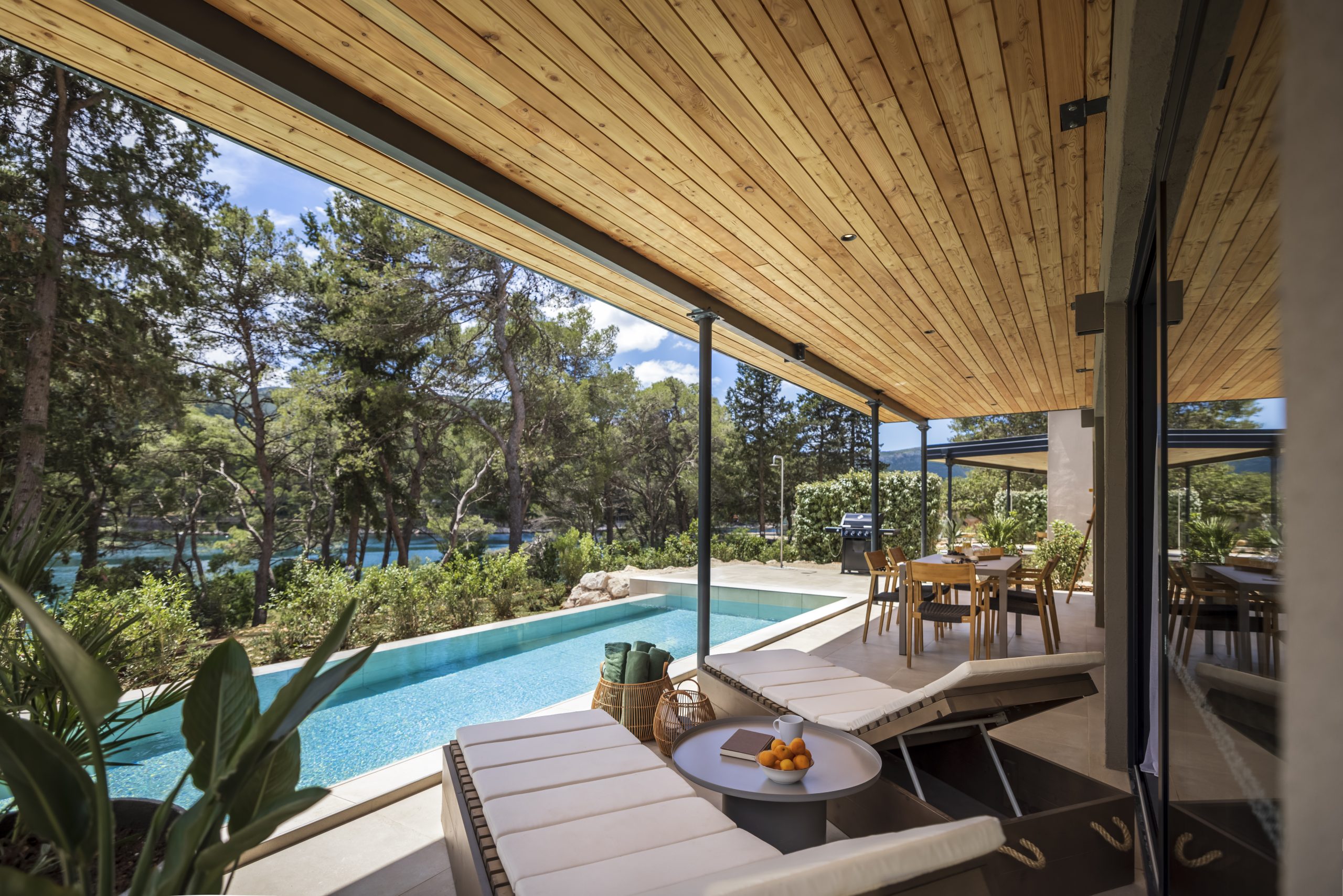 Privater Pool des Valamar Amicor Green Resort