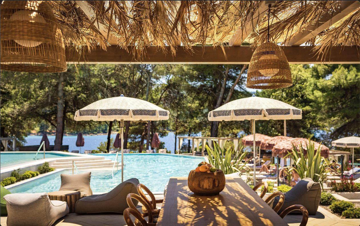 HVAR [PLACES] Villa pool area