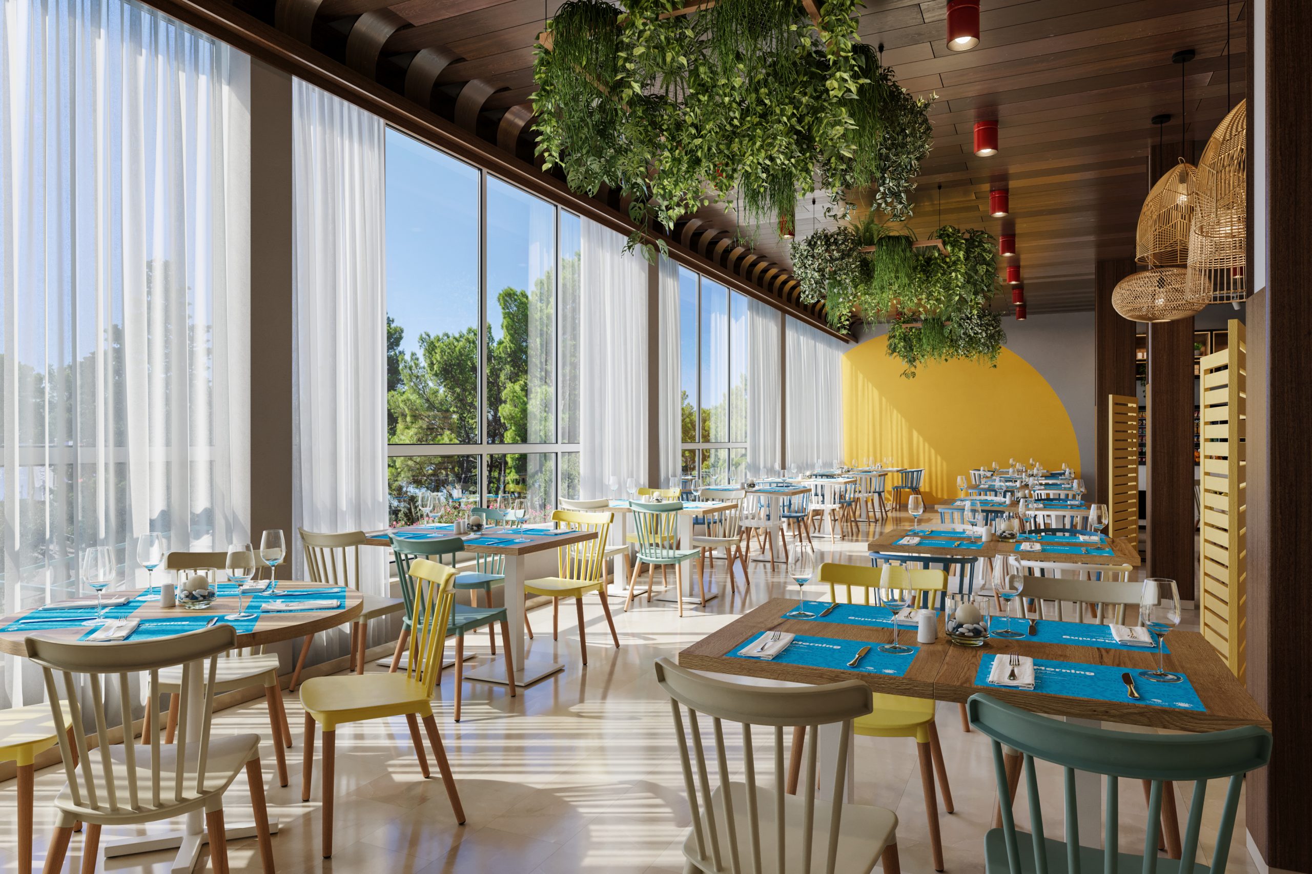 Makarska Sunny Resort Restaurant Terrace
