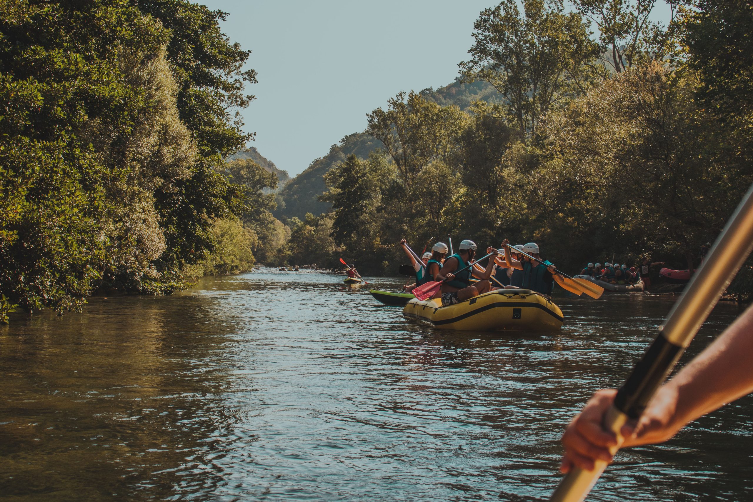Rafting on the Cetina River