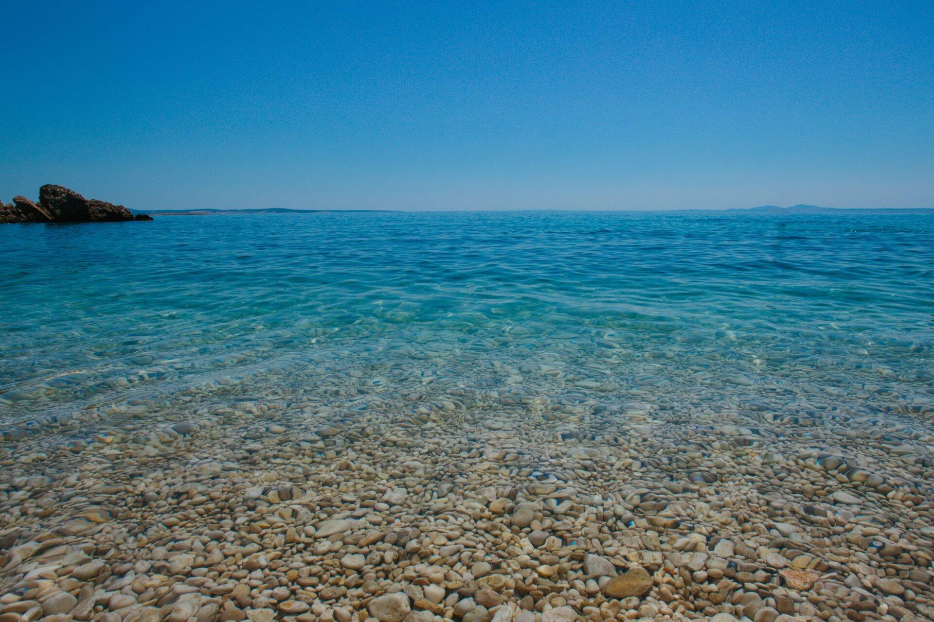 Oprna,Bay,,Croatia, ,July,5:,Beautiful,Secret,Beach,In
