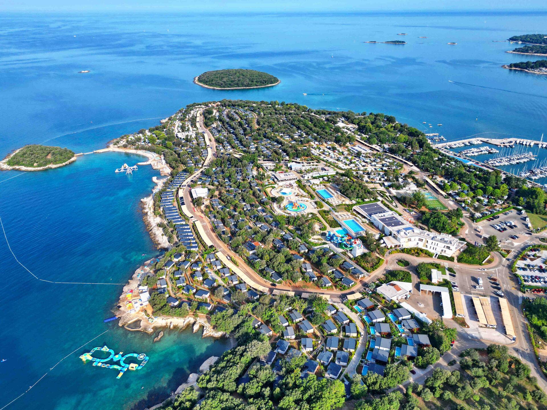 Airview of Istra Premium Camping Resort