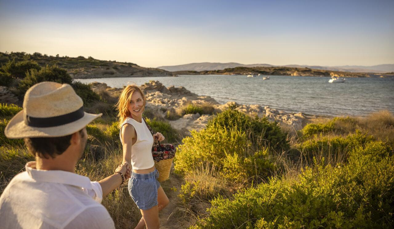 Rab Island beach