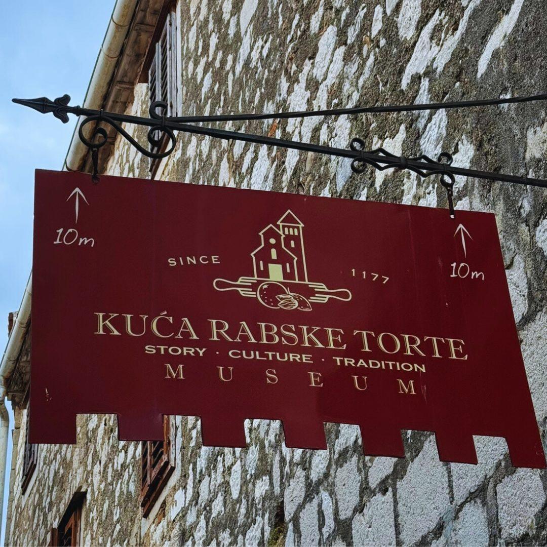 Kuća Rabske torte na otoku Rabu