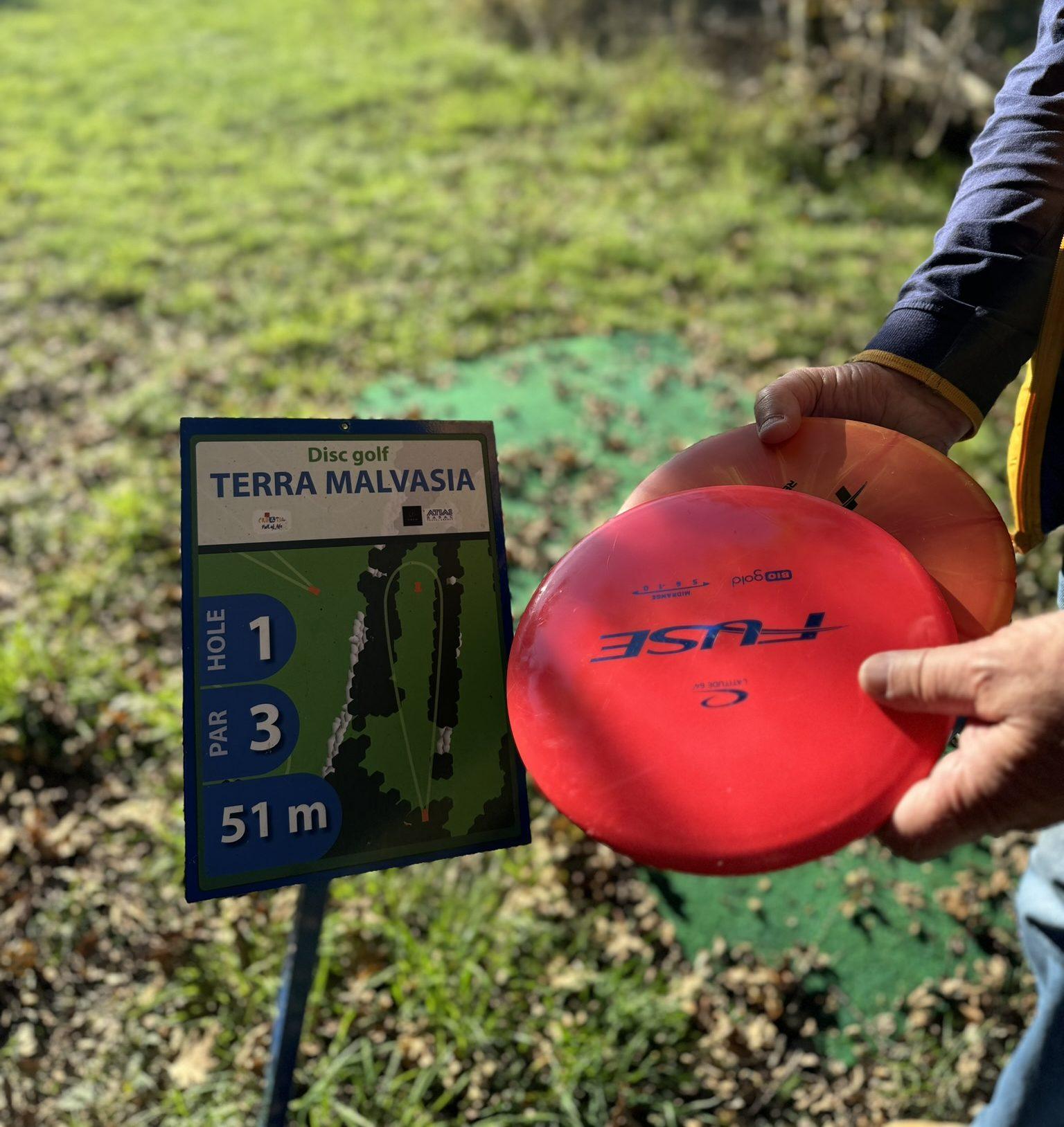 Disk-golf teren u Istri – Terra Malvazija