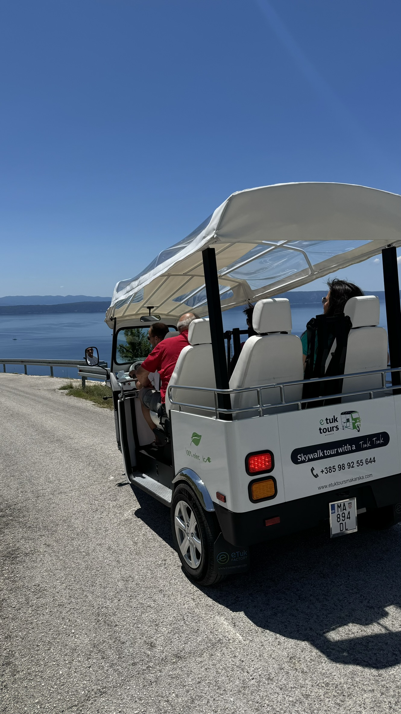  Ride in one of tuk tuk vehicle in Biokovo Nature Park