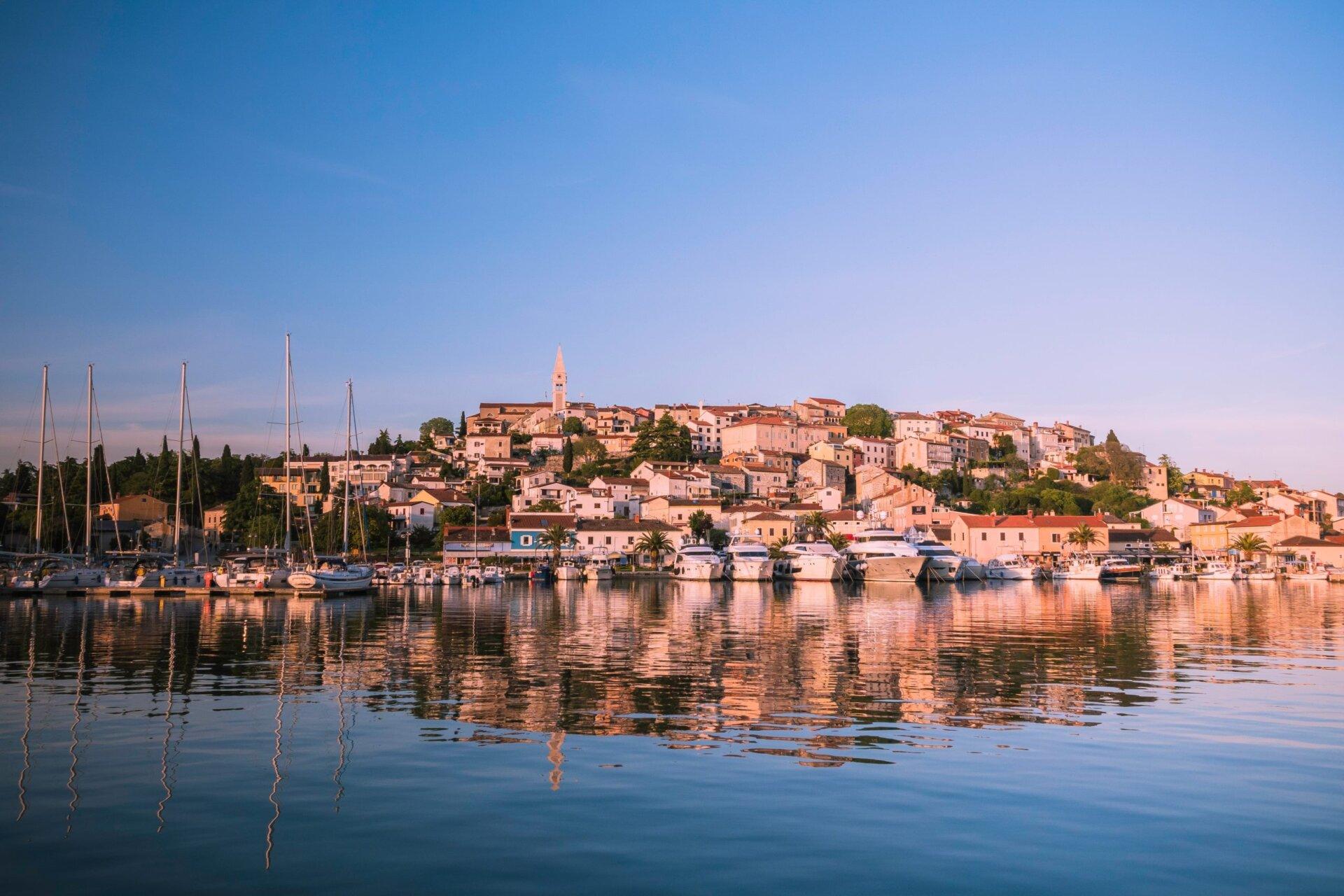 The harbor of Vrsar