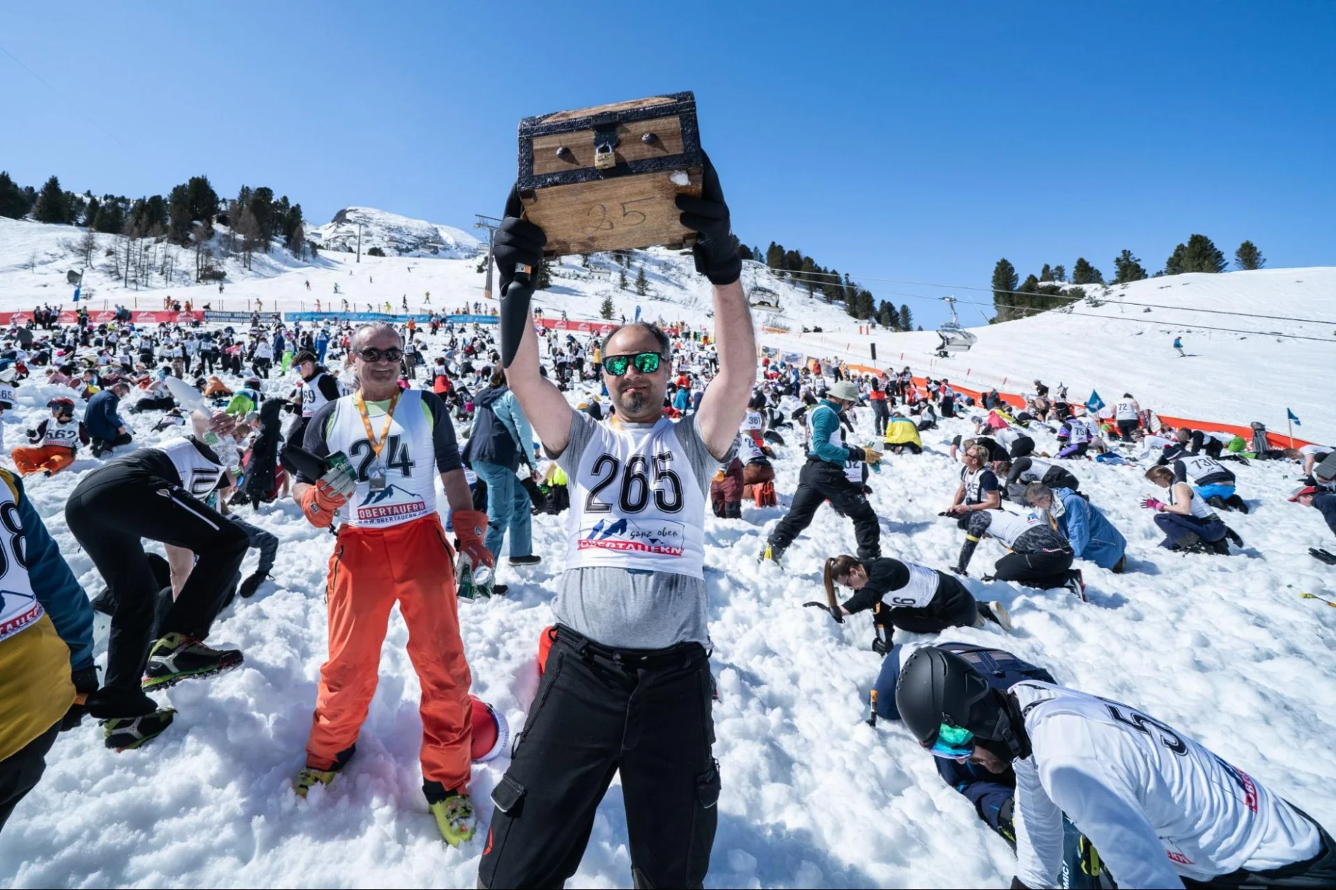 Sudionik pronalazi &scaron;krinju s blagom tijekom Gamsleiten Criteriona u Obertauernu