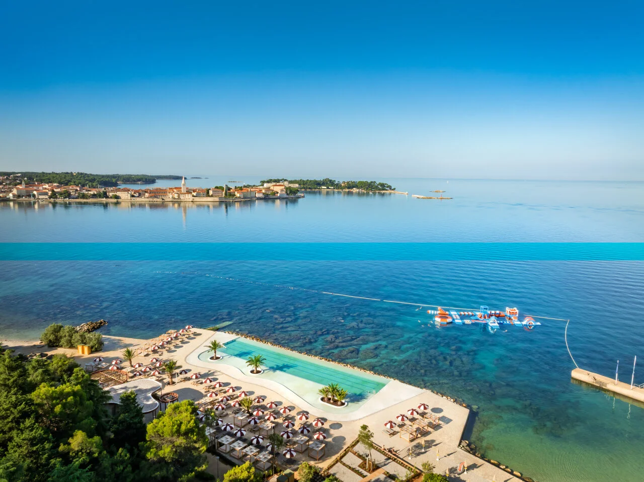 Pogled iz zraka na Pical Resort.