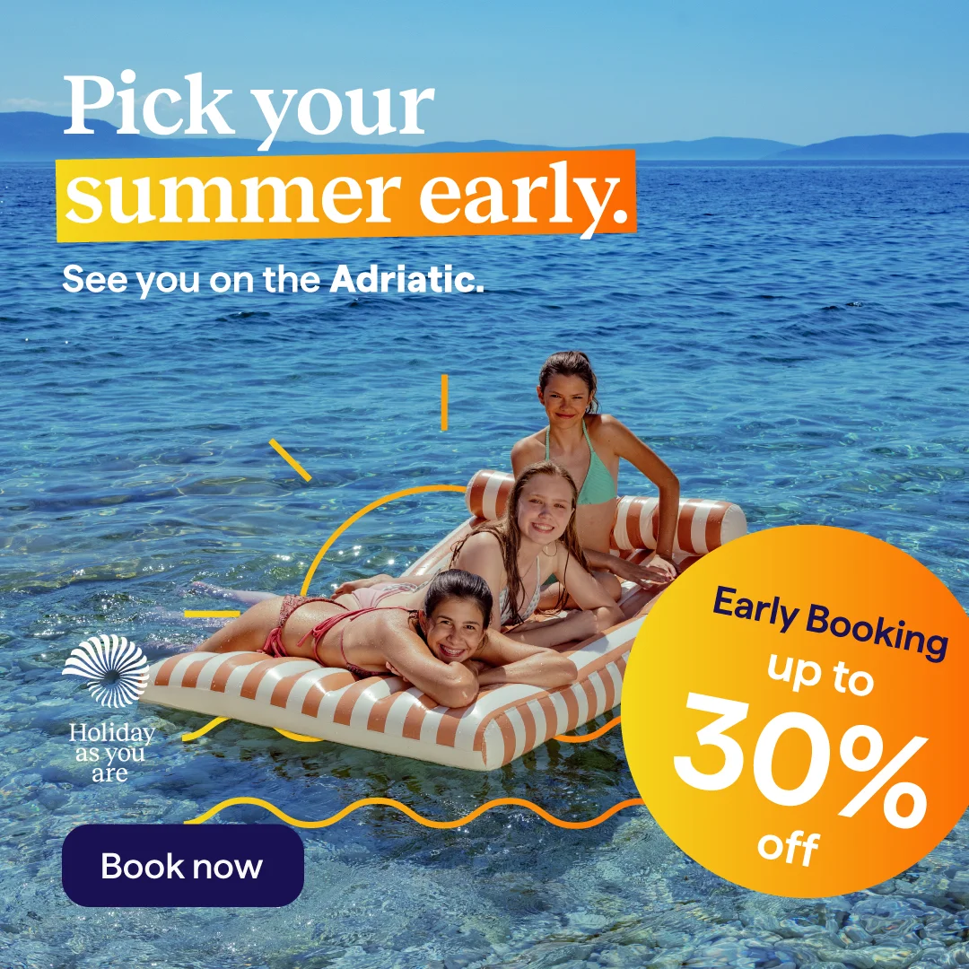 Early Booking offers for your 2027 Croatian holiday