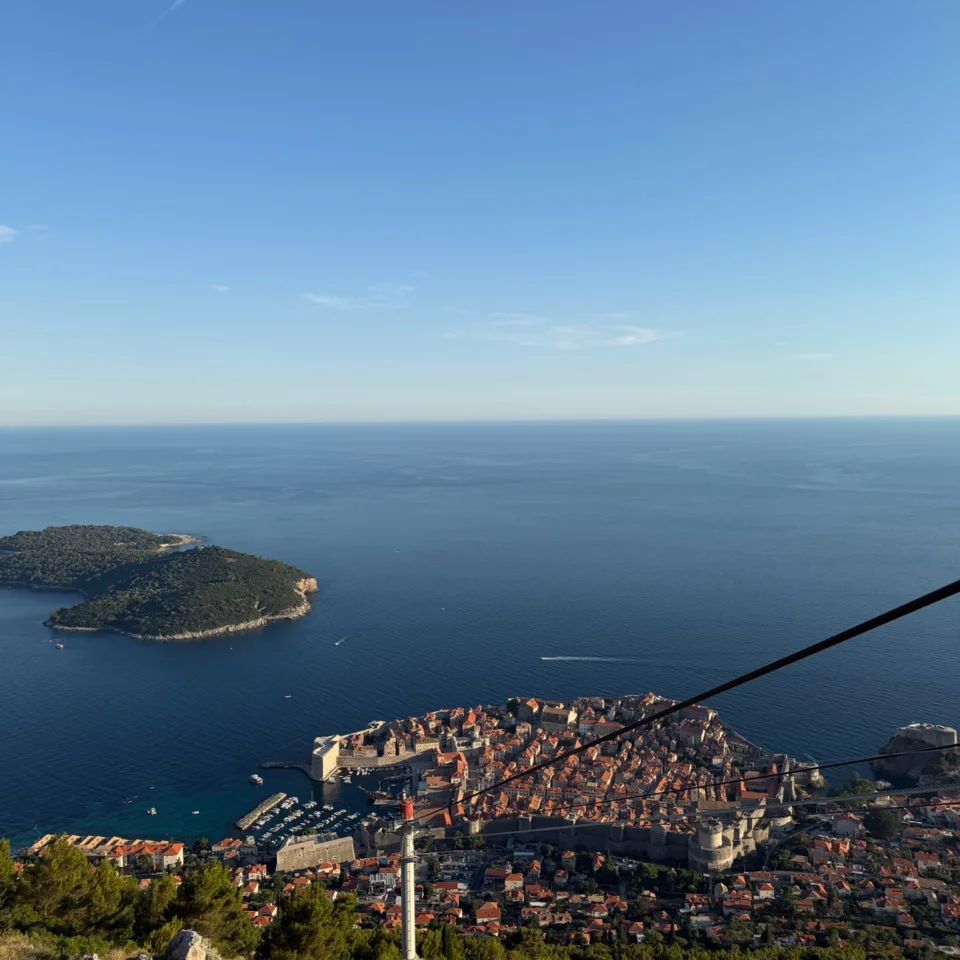 Srđ iznad Dubrovnika: pogled s najljepše pozornice grada