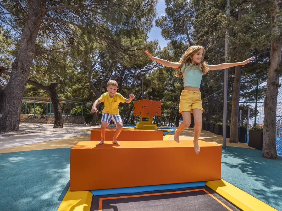 Plenty of space for kids to jump, play and enjoy an active afternoon outdoors.
