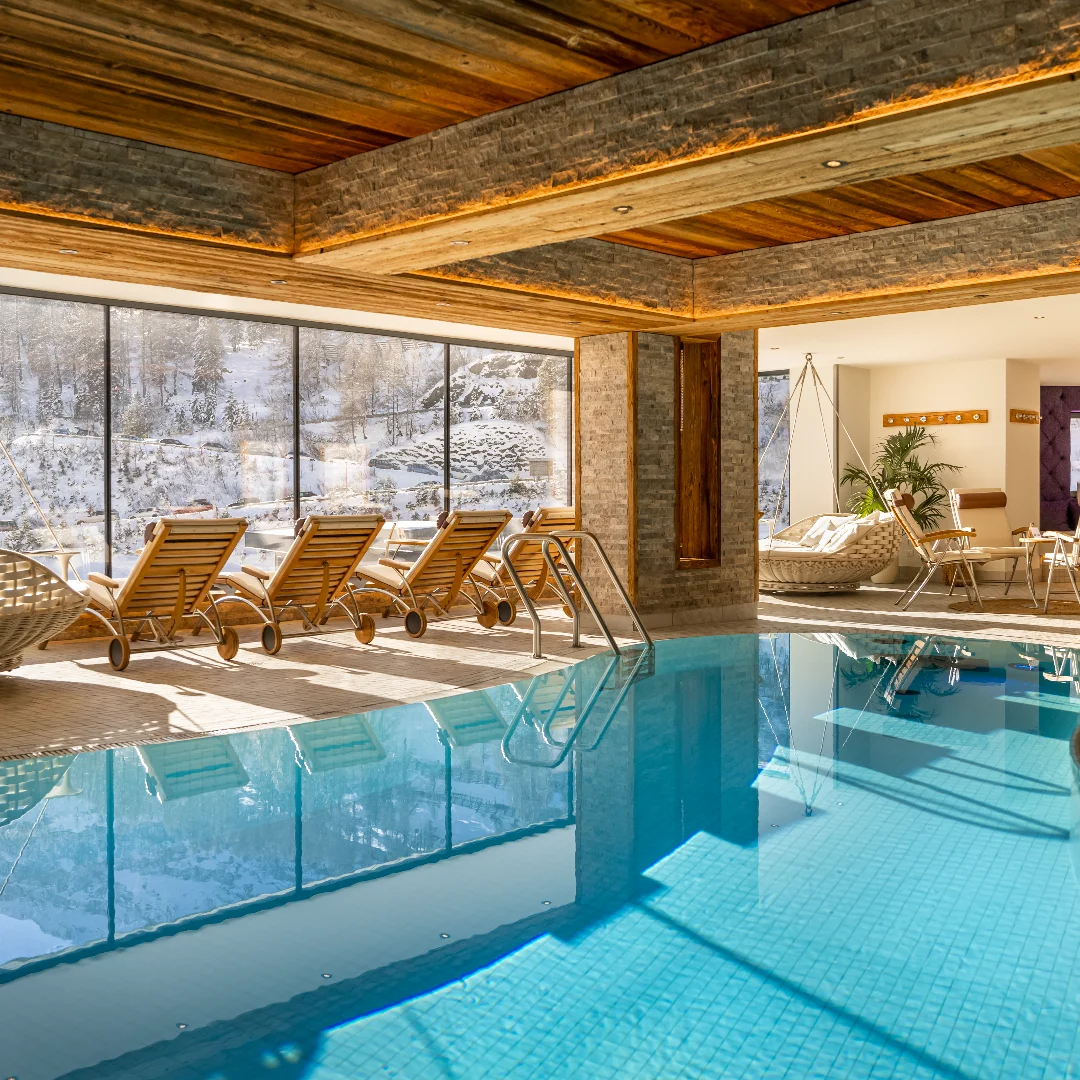 Indoor pool at Kesselspitze Hotel & Chalet, Valamar Collection