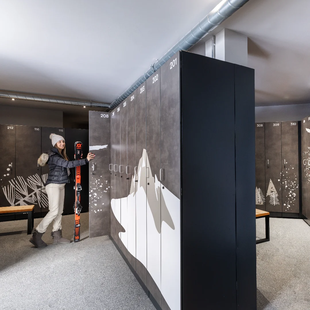 Ski depot at Kesselspitze Hotel & Chalet, Valamar Collection