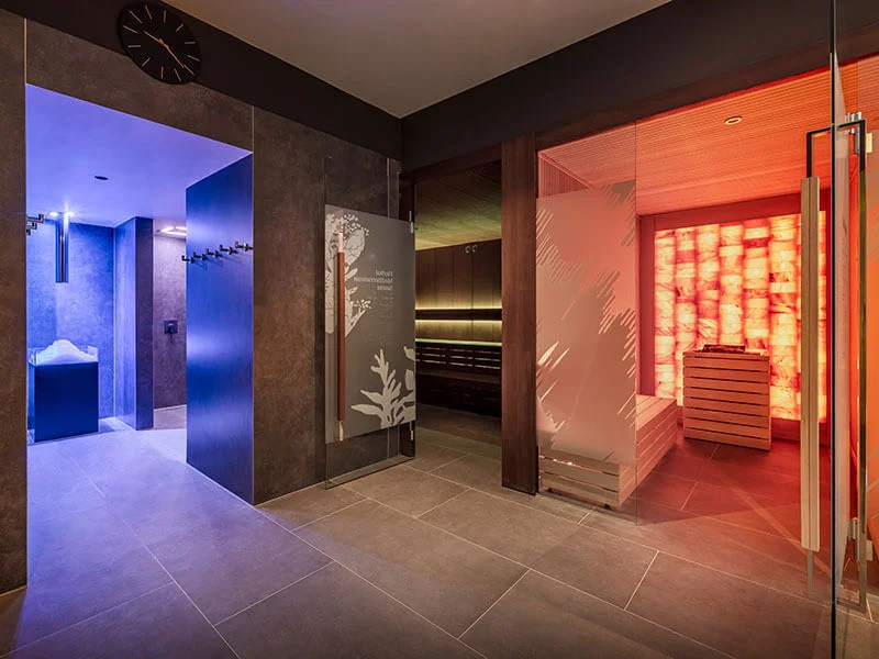 Sauna and thermal area at ESPA at Pical.