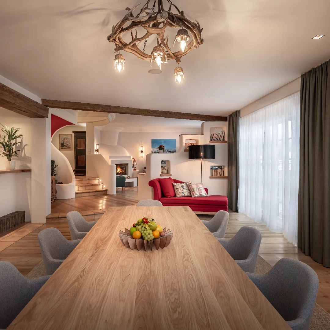 Interior of Kesselspitze Chalet, Valamar Collection, in Obertauern, Austria.