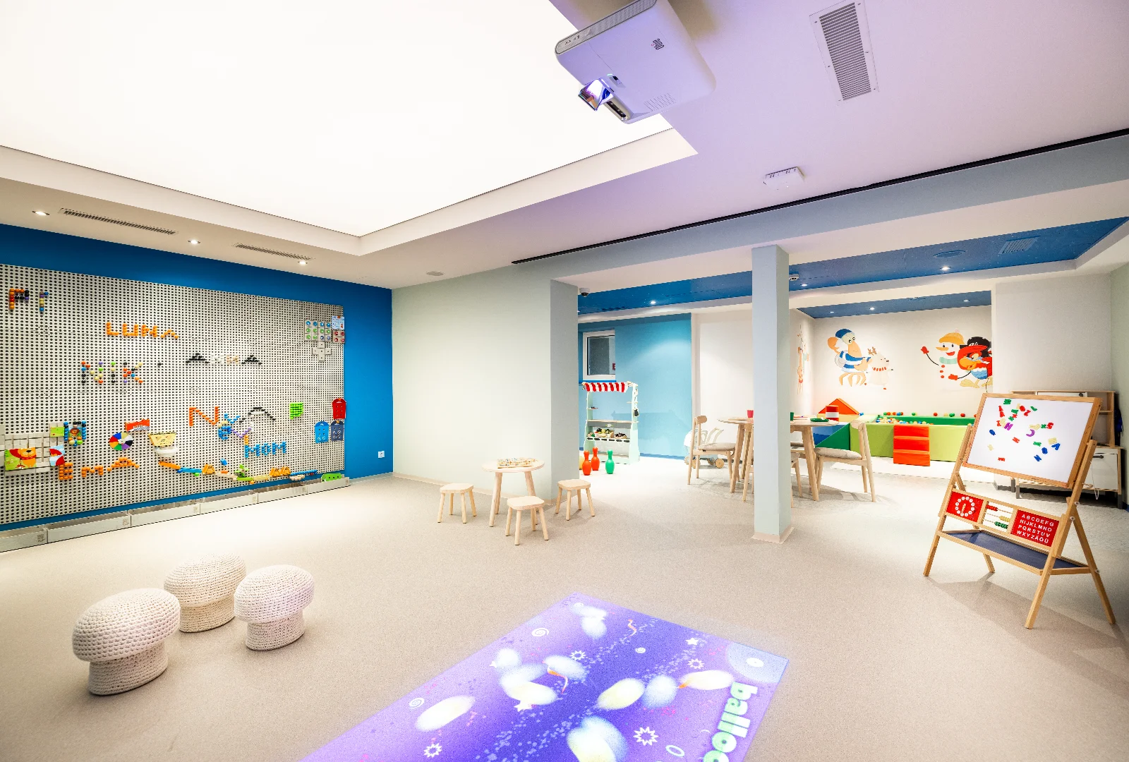 Indoor children's play area at Kesselspitze Hotel, Valamar Collection.